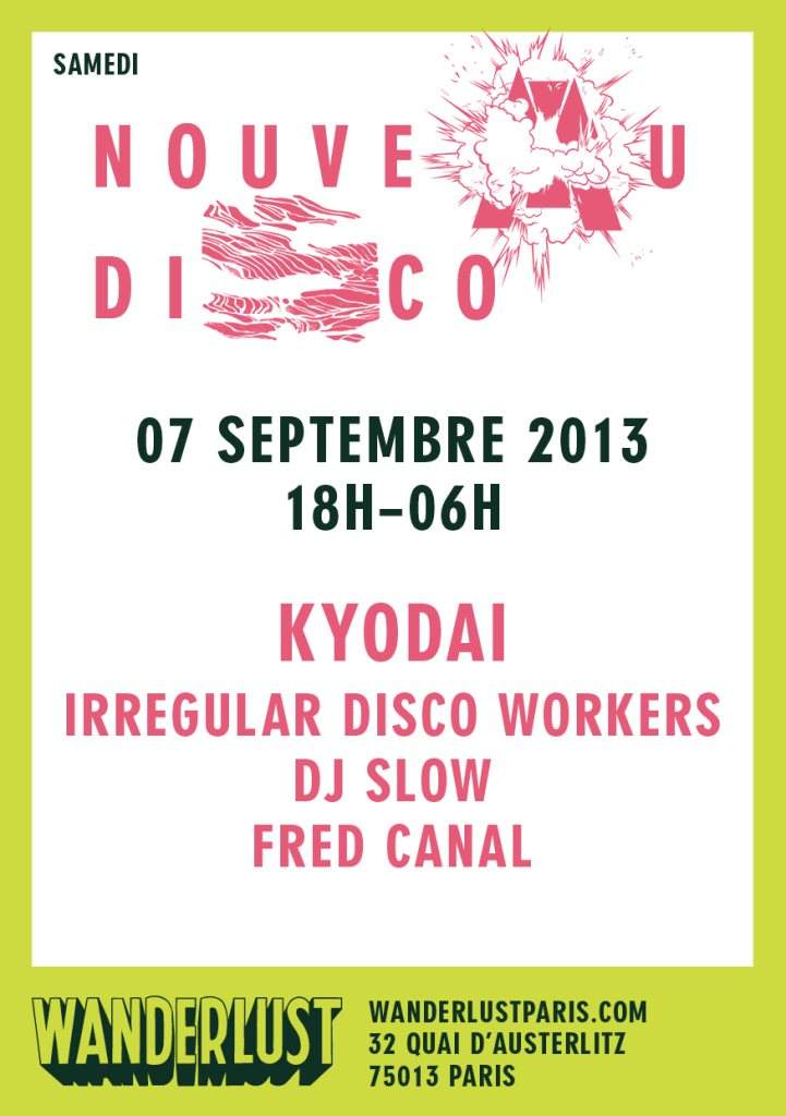 Nouveau Disco: Kyodai • Irregular Disco Workers • DJ Slow • Fred Canal - Página frontal