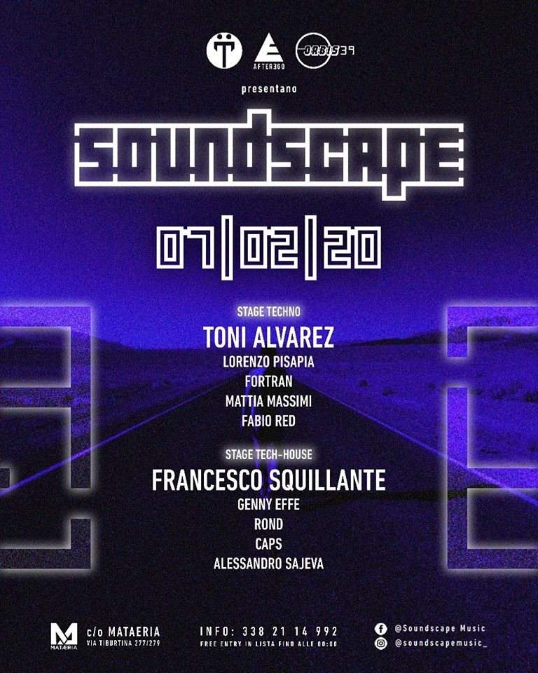 Soundscape: Volume 2 - フライヤー表