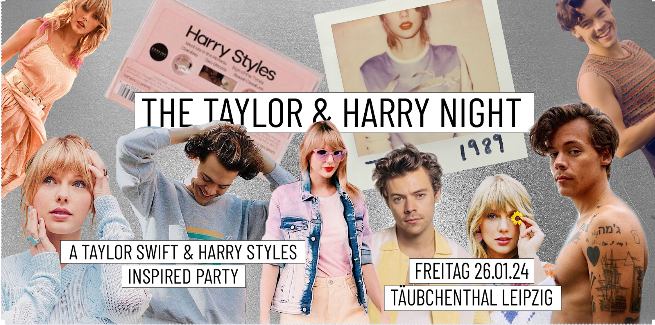 The Taylor & Harry Night // Täubchenthal Leipzig - Página frontal