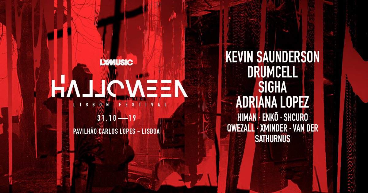 Halloween Lisbon Festival 2019 - フライヤー表