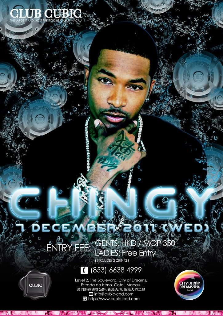 Chingy Live Performance at Cubic, Macau