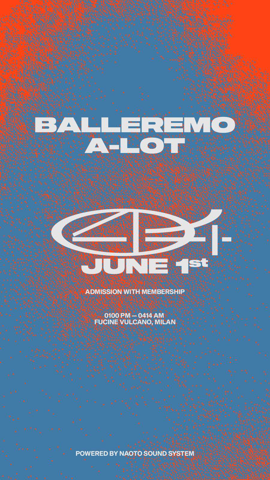 Balleremo a-Lot with All Centre Showcase and friends - Página frontal