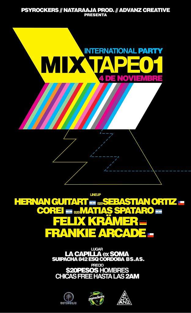Mixtape 01 - フライヤー表