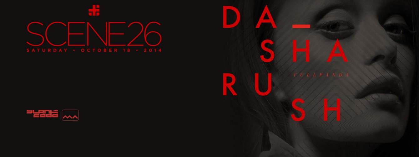 Scene 26 with Dasha Rush - フライヤー表