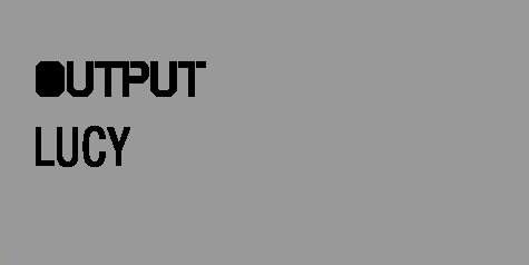 Output Grayscale - Lucy/ Mike Dehnert/ Dustin Zahn/ Patricia and DJ Bone/ Jake Reif at Output - フライヤー表