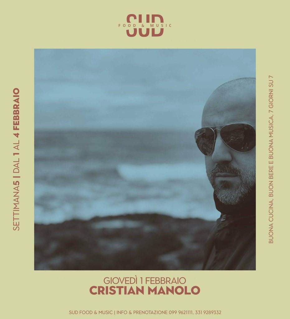 Cristian Manolo dj-set - Página frontal