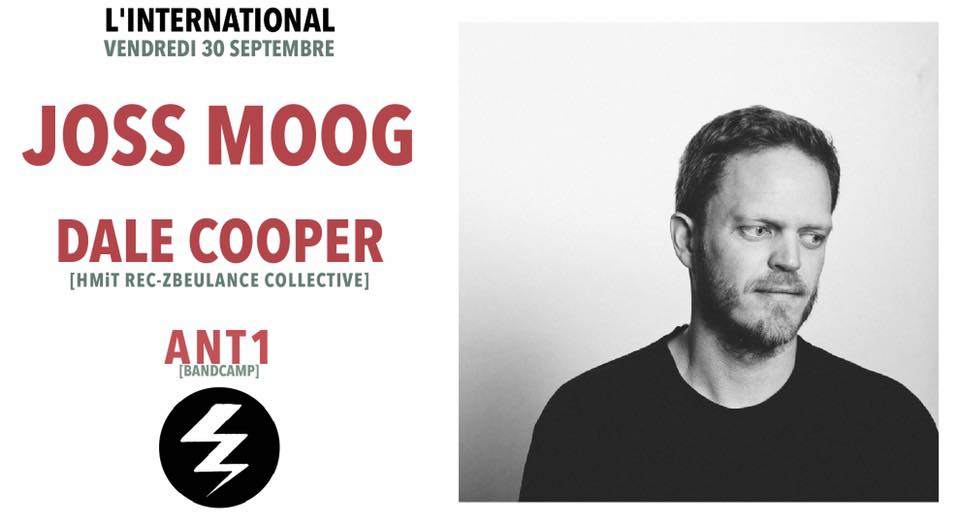 Joss Moog DALE COOPER Ant1 - フライヤー表