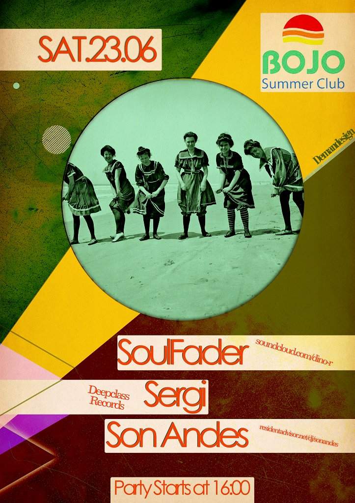 Soulfader Sergi & Son Andes - フライヤー表
