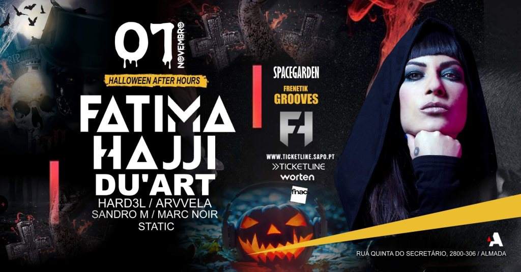 Frenetik Grooves Halloween After Party with Fatima Hajji & Du´art - Página frontal