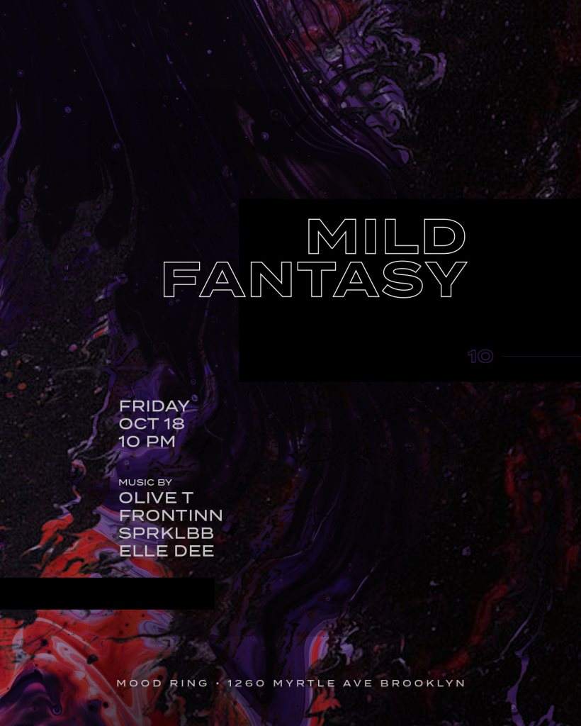 Mild Fantasy with Olive T, Frontinn, Sprkbb & Elle Dee - Página frontal