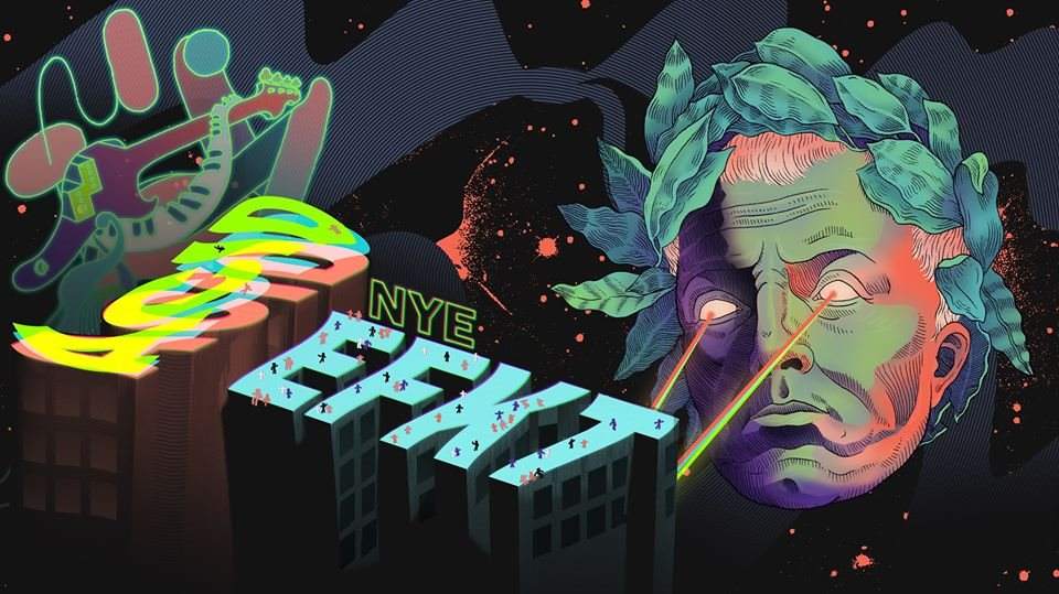 Acid Efkt NYE Party - フライヤー表