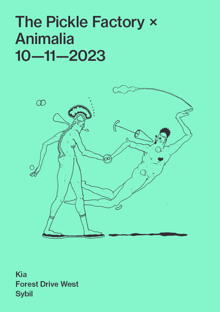 The Pickle Factory x Animalia Kia, Forest Drive West, Sybil at The Pickle Factory, London