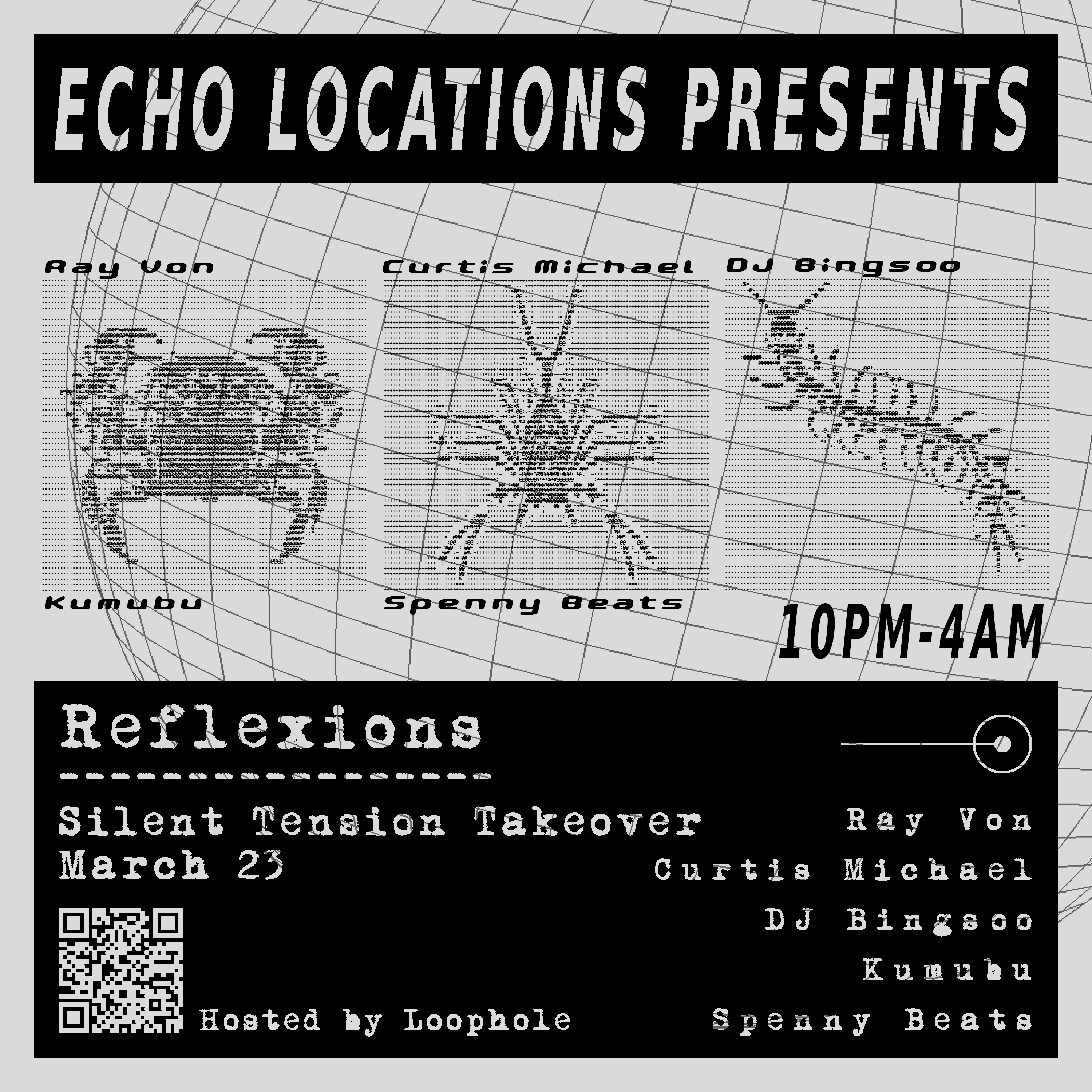 Echo Locations presents: Reflexions (Silent Tension Takeover) - Página frontal