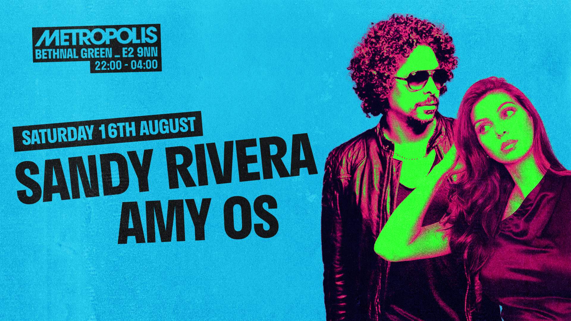 Sandy Rivera (Kings of Tomorrow) at Metropolis, London