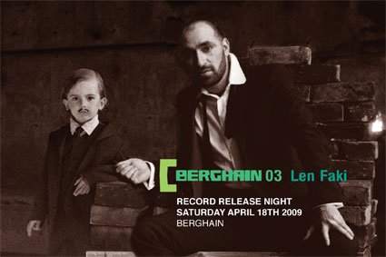 Klubnacht - Berghain 03 Release Party - フライヤー表