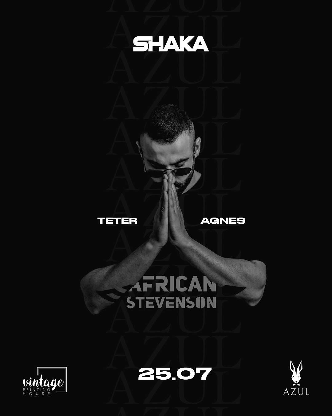 AZUL X SHAKA- African Stevenson at TBA - SHAKA LIMASSOL, Cyprus
