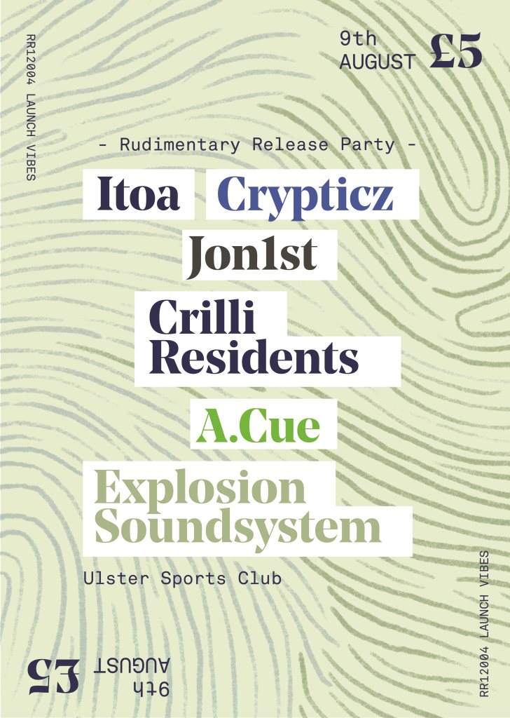 Crypticz & Itoa Release Party... - フライヤー表