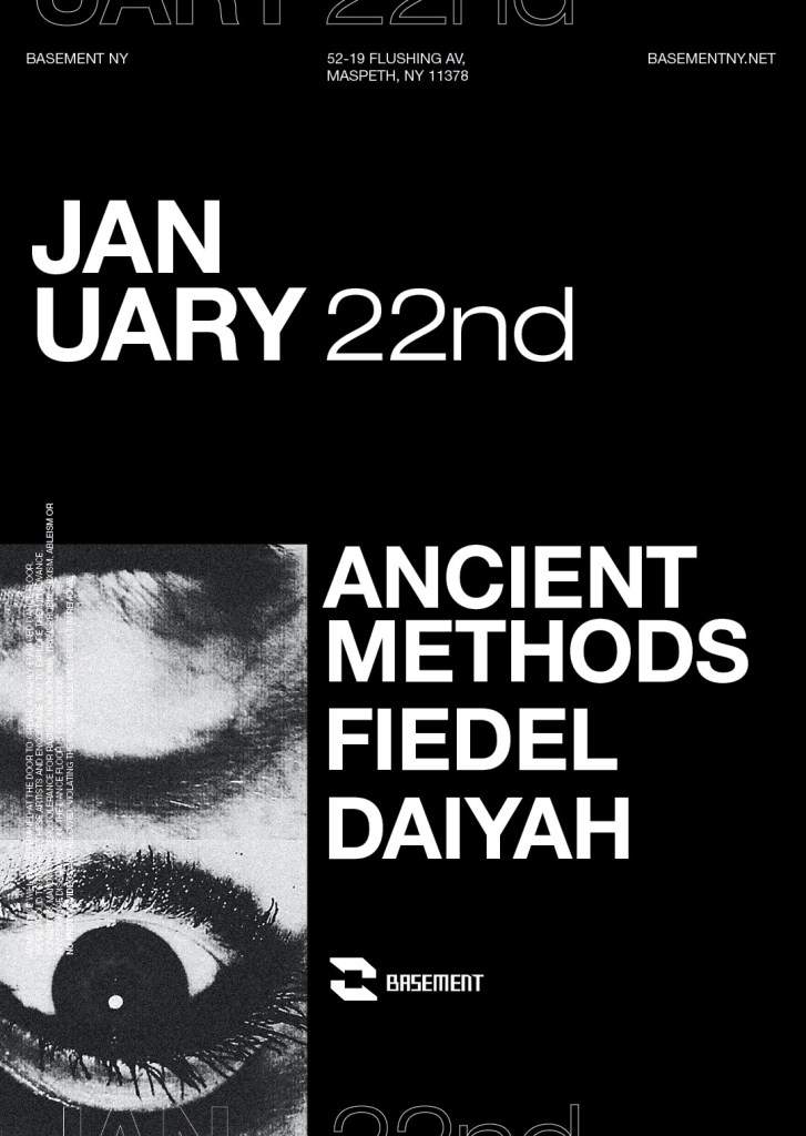 Ancient Methods / Fiedel / DAIYAH - Página frontal