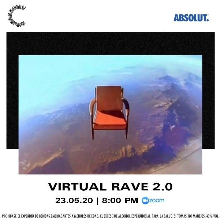 Reboot Net - Virtual Party 2.0 - フライヤー表