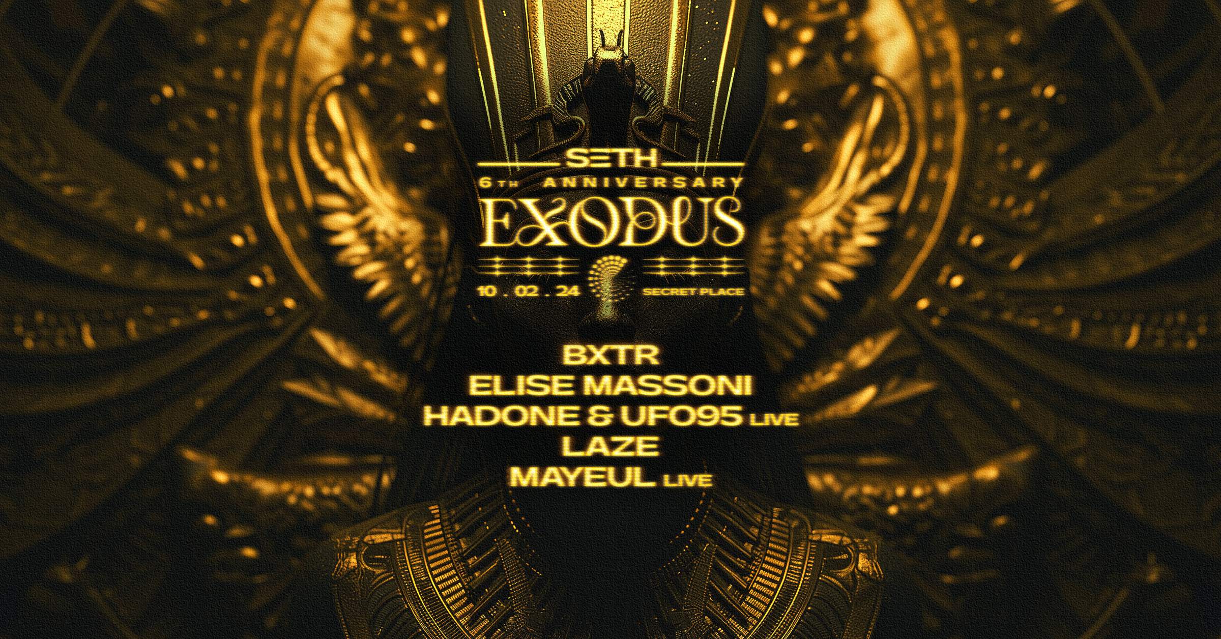 SETH Exodus 6th Anniversary at TBA - Paris, Paris