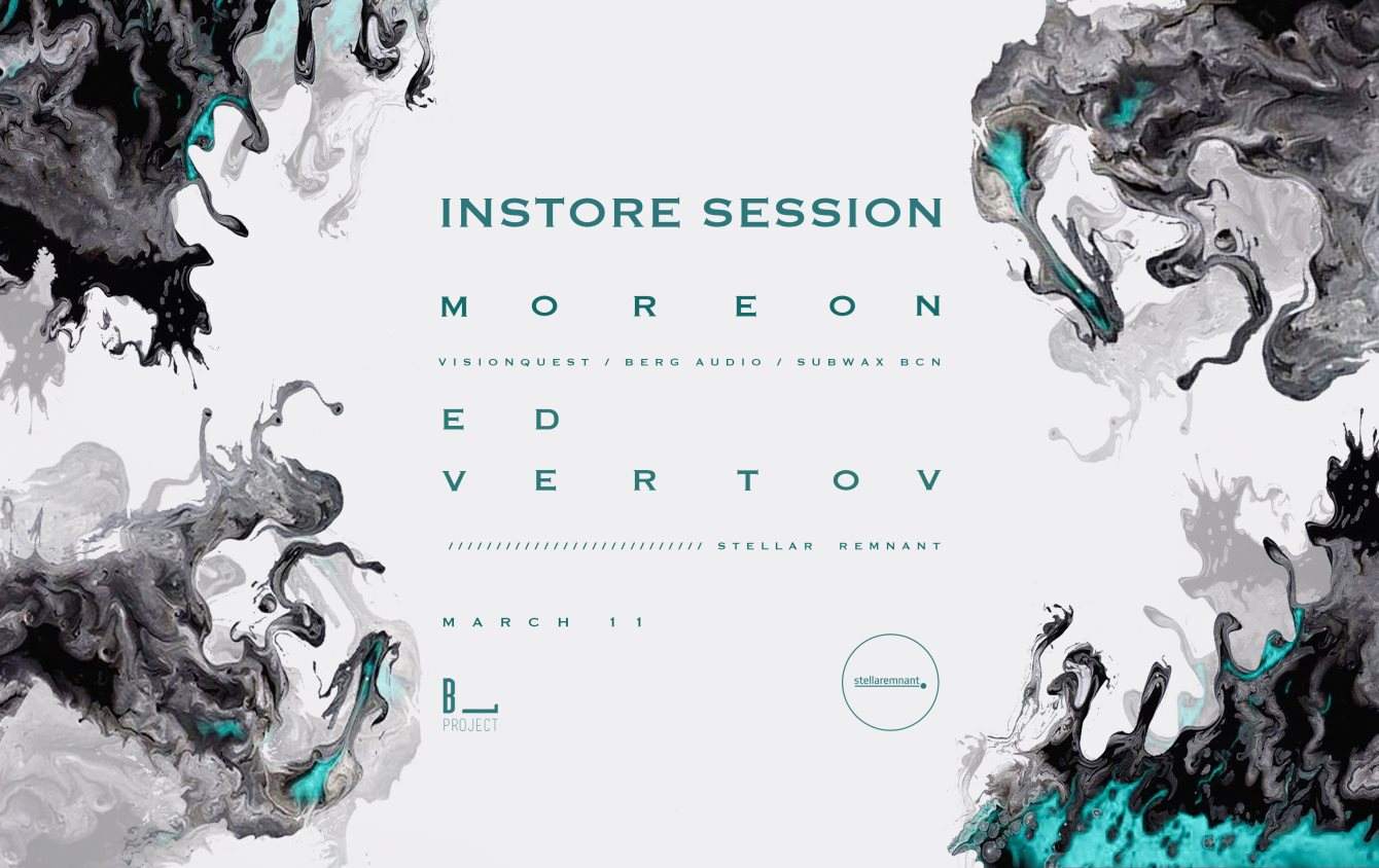 Instore Session with Moreon - Página frontal