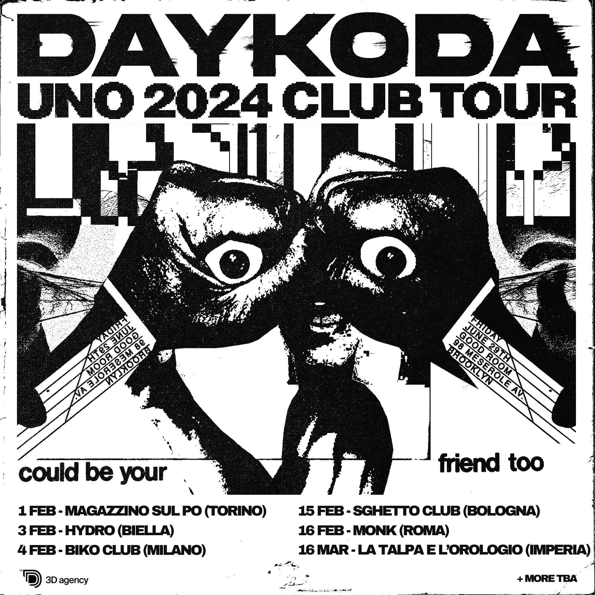 DayKoda UNO 2024 Club Tour - Página frontal