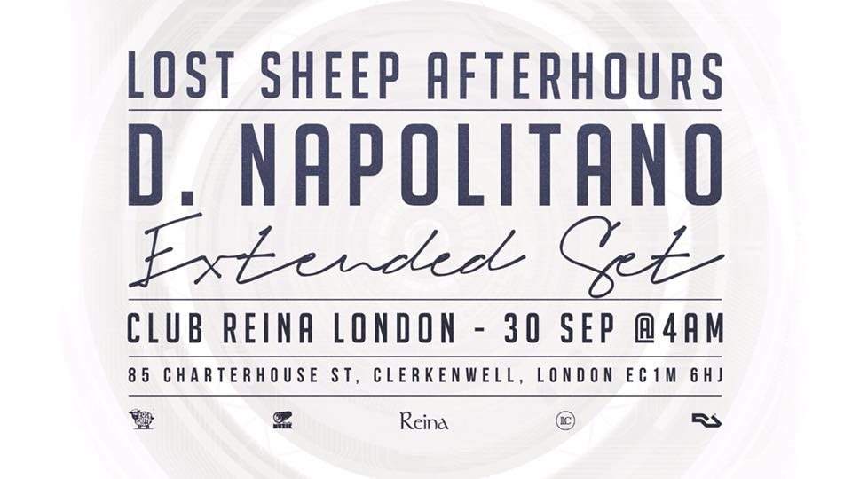 Lost Sheep Afterhours: D.Napolitano 'Extended Set - Página frontal
