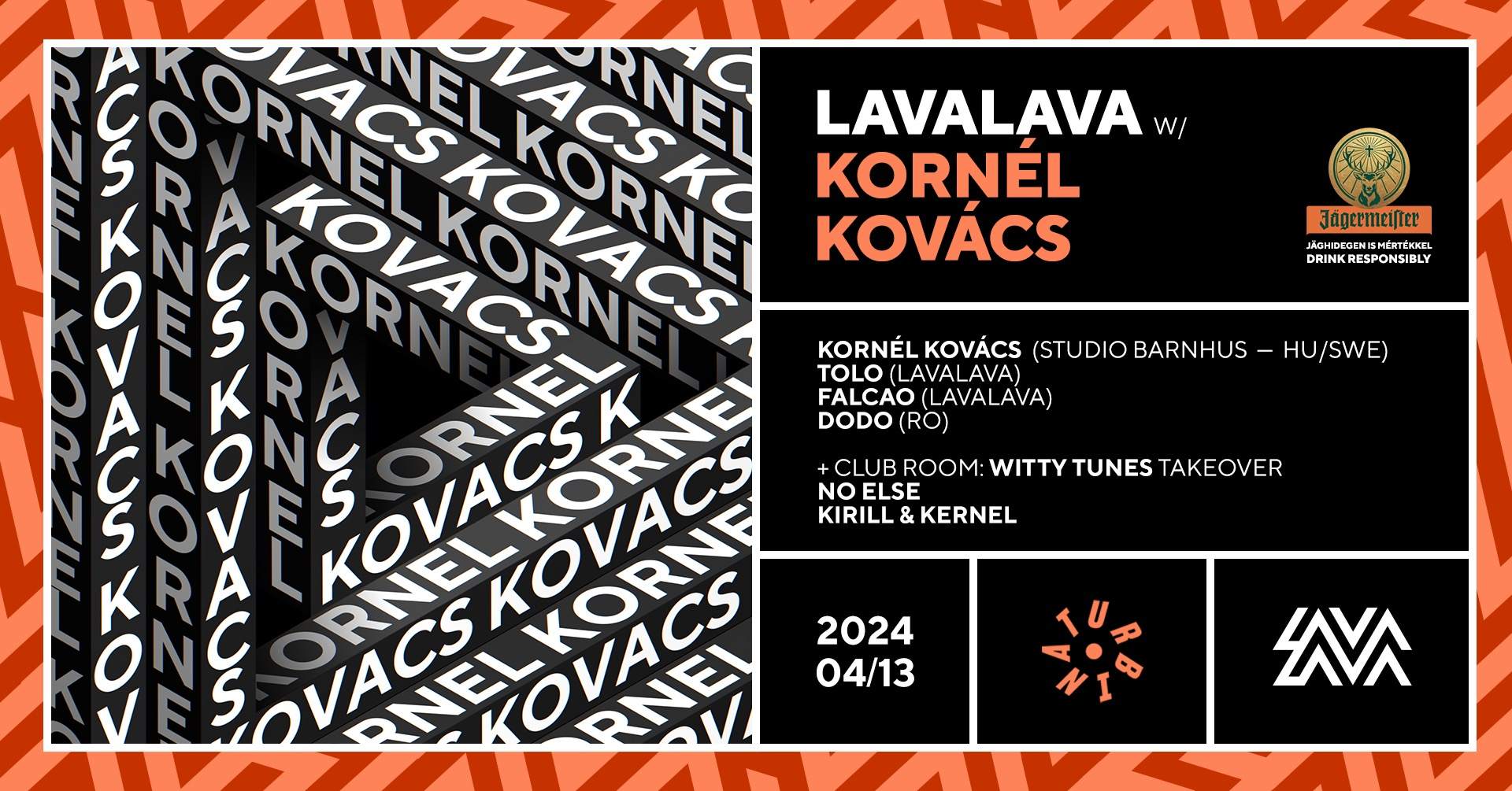 LavaLava with Kornél Kovács - Página frontal
