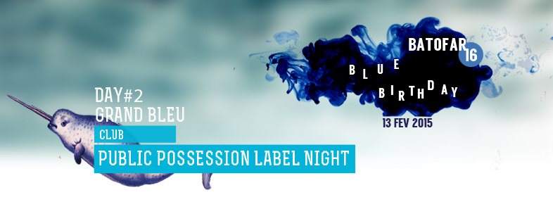 Public Possession Label Night with Tim Sweeney - Página frontal