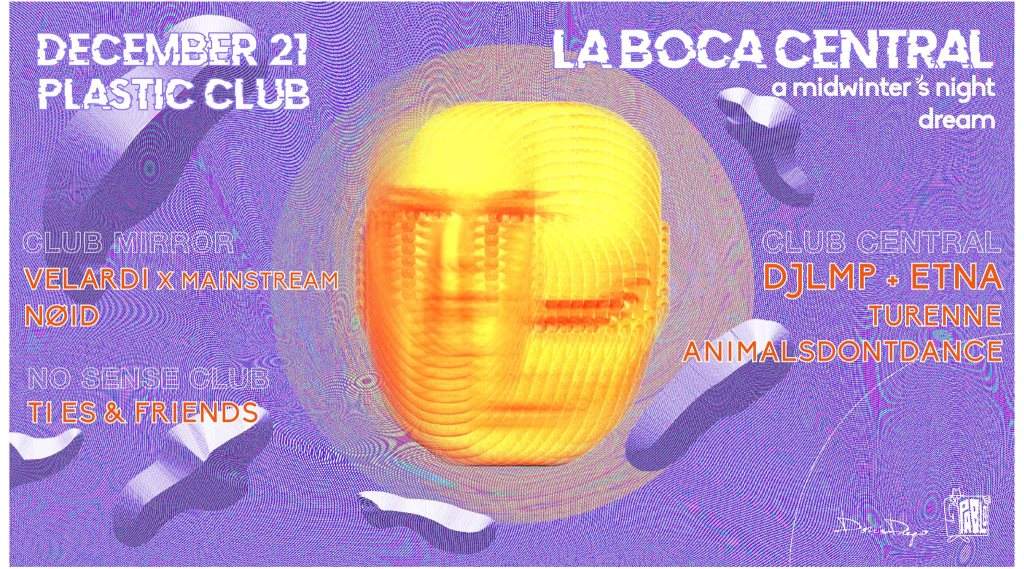 La Boca Central - #3 feat. DJLMP+ETNA LIVE - Página frontal