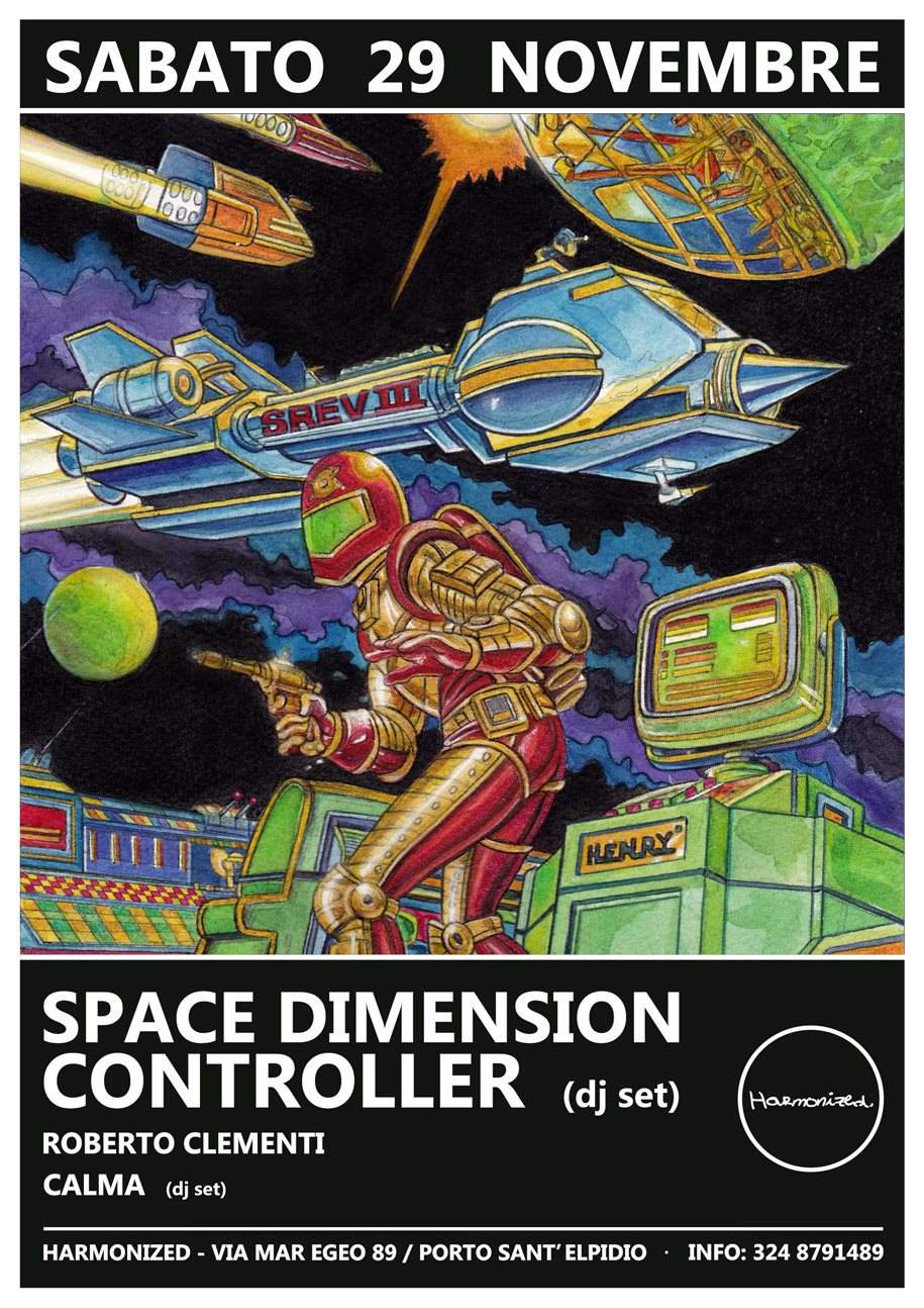 Harmonized presents Space Dimension Controller (Djset) - Página frontal
