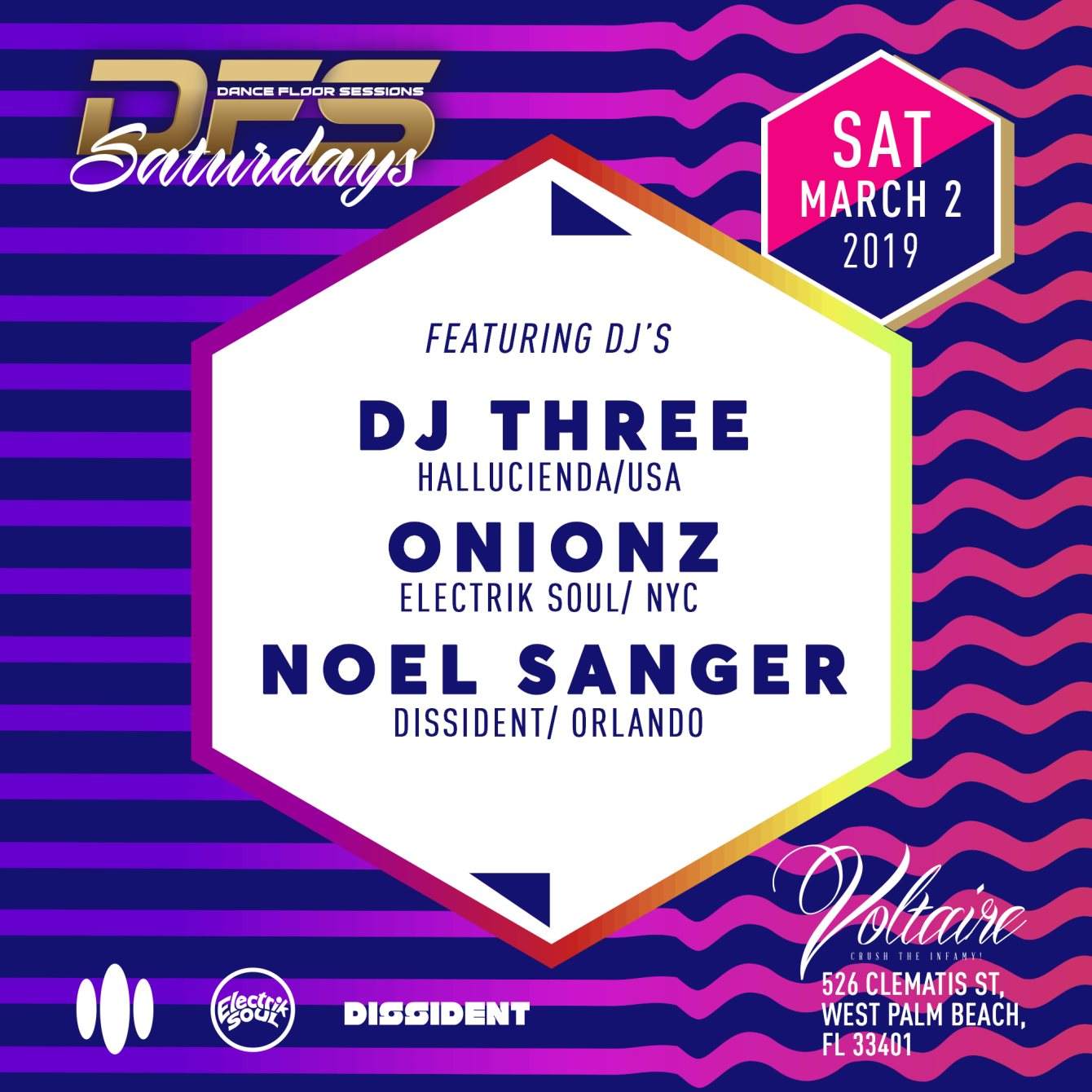 DJ Three, Onionz, Noel Sanger - Página trasera