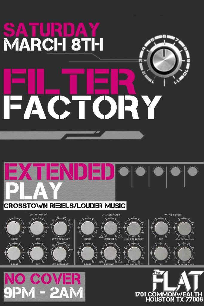Filter Factory - Página frontal