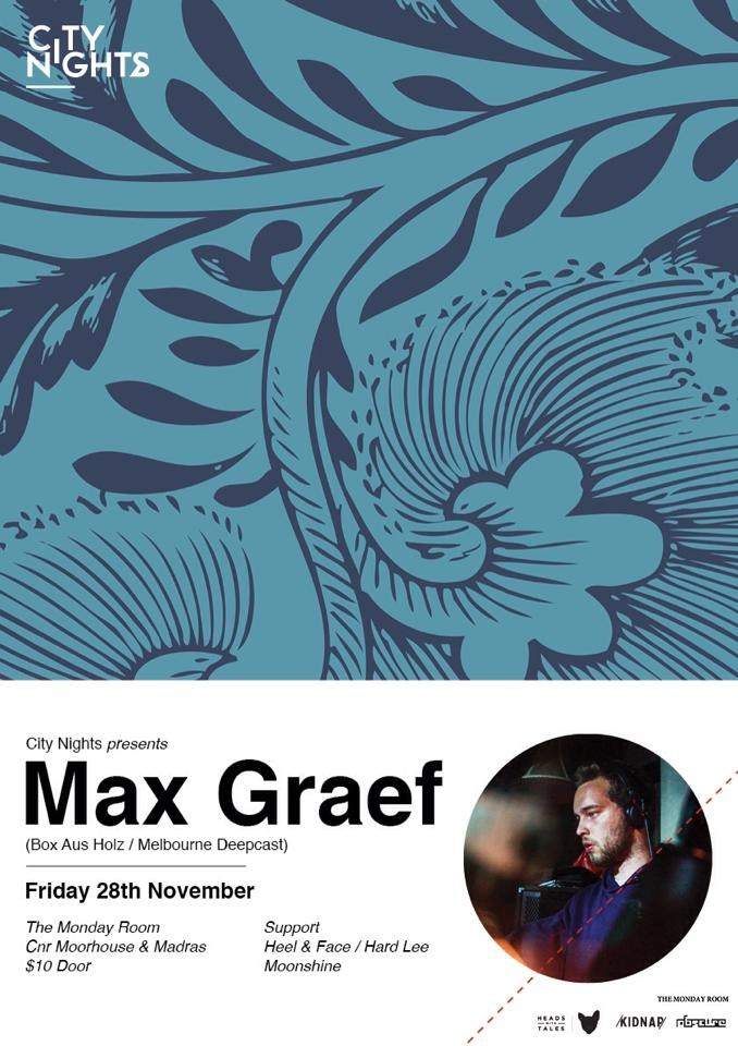 City Nights presents Max Graef - Página frontal