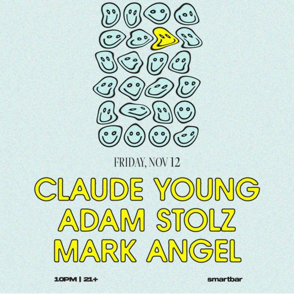 Claude Young - Adam Stolz - Mark Angel - フライヤー表