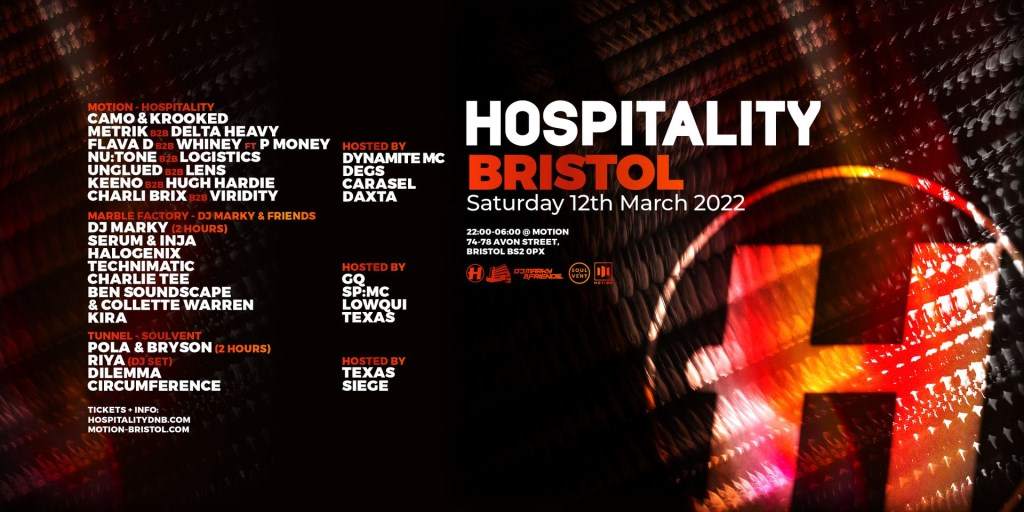 Hospitality Bristol 2022 - Página frontal