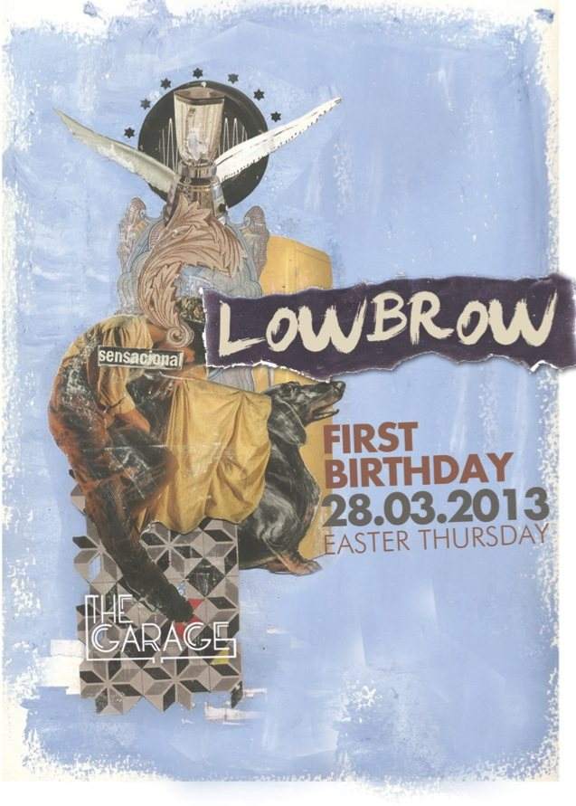 Lowbrow '1st Birthday - フライヤー表