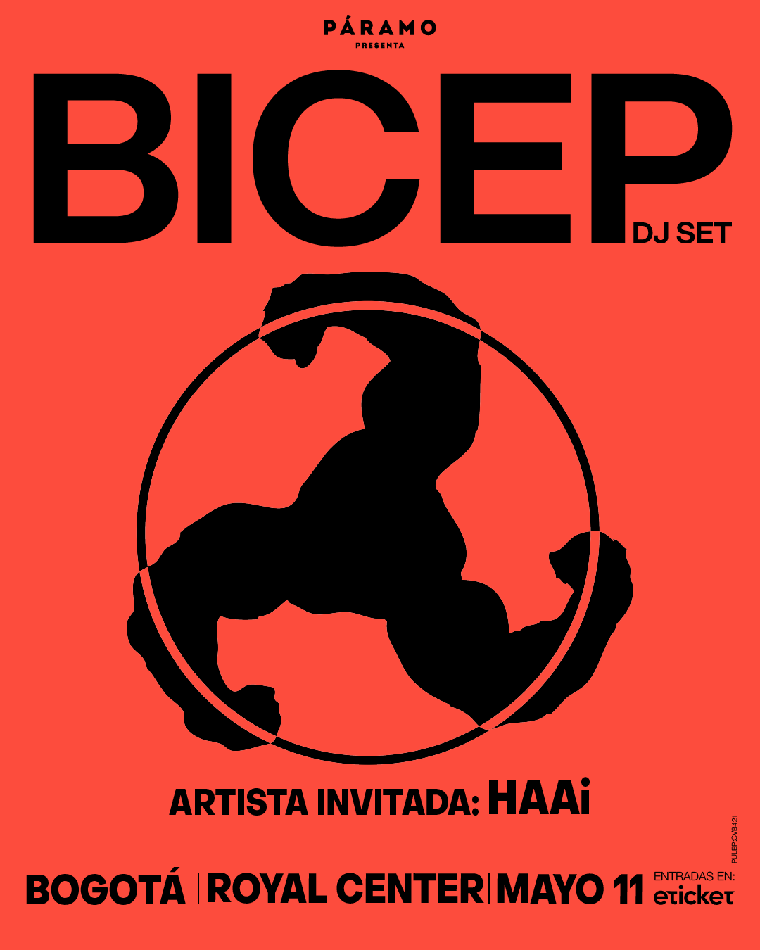 Bicep - Flyer front