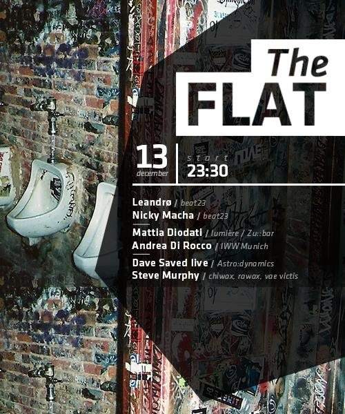 The Flat Long Session Night - フライヤー表