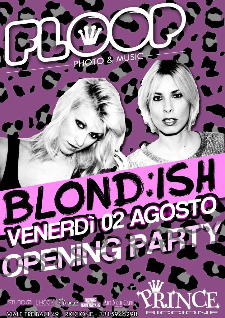 Blond:ish - Floop Party - Página frontal