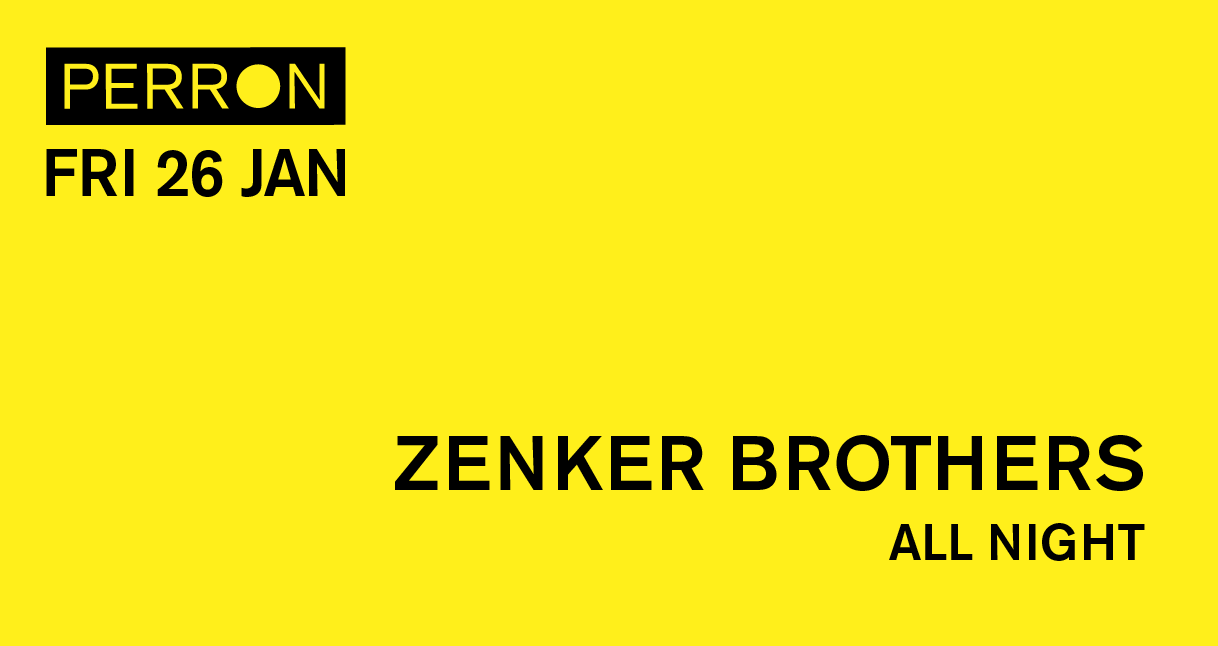 Zenker Brothers - all night - Página frontal