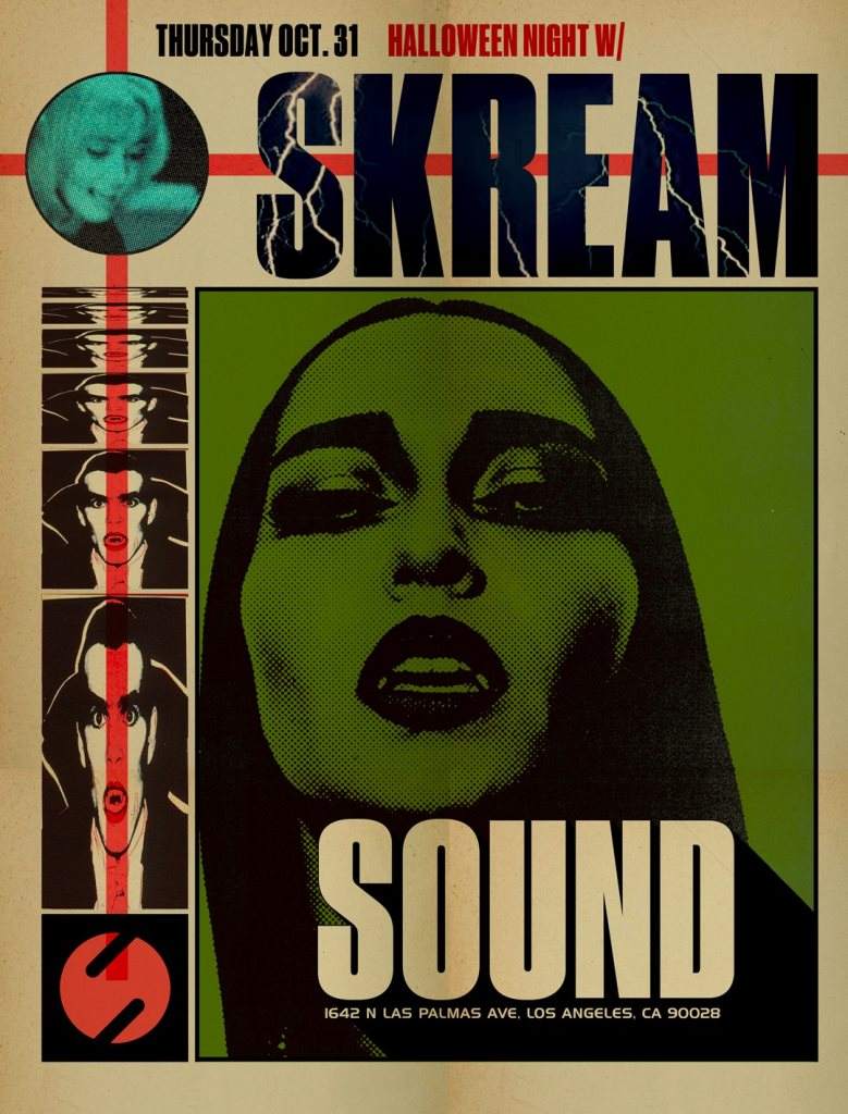 Sound presents Skream: All Night Long - Página frontal