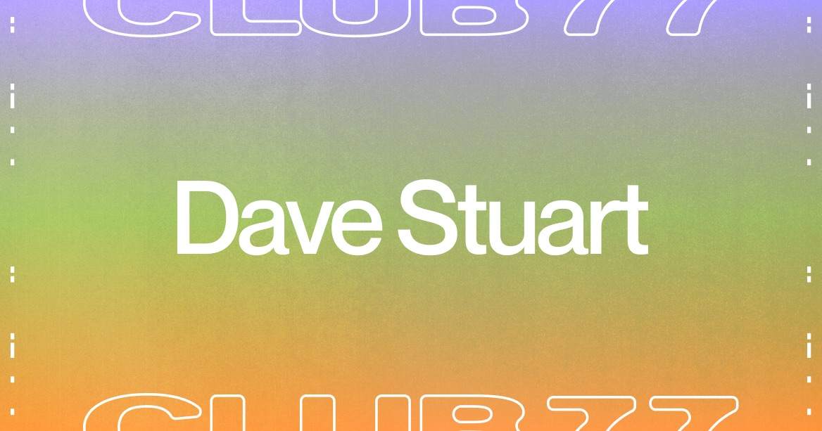Club 77 with Dave Stuart - Página frontal