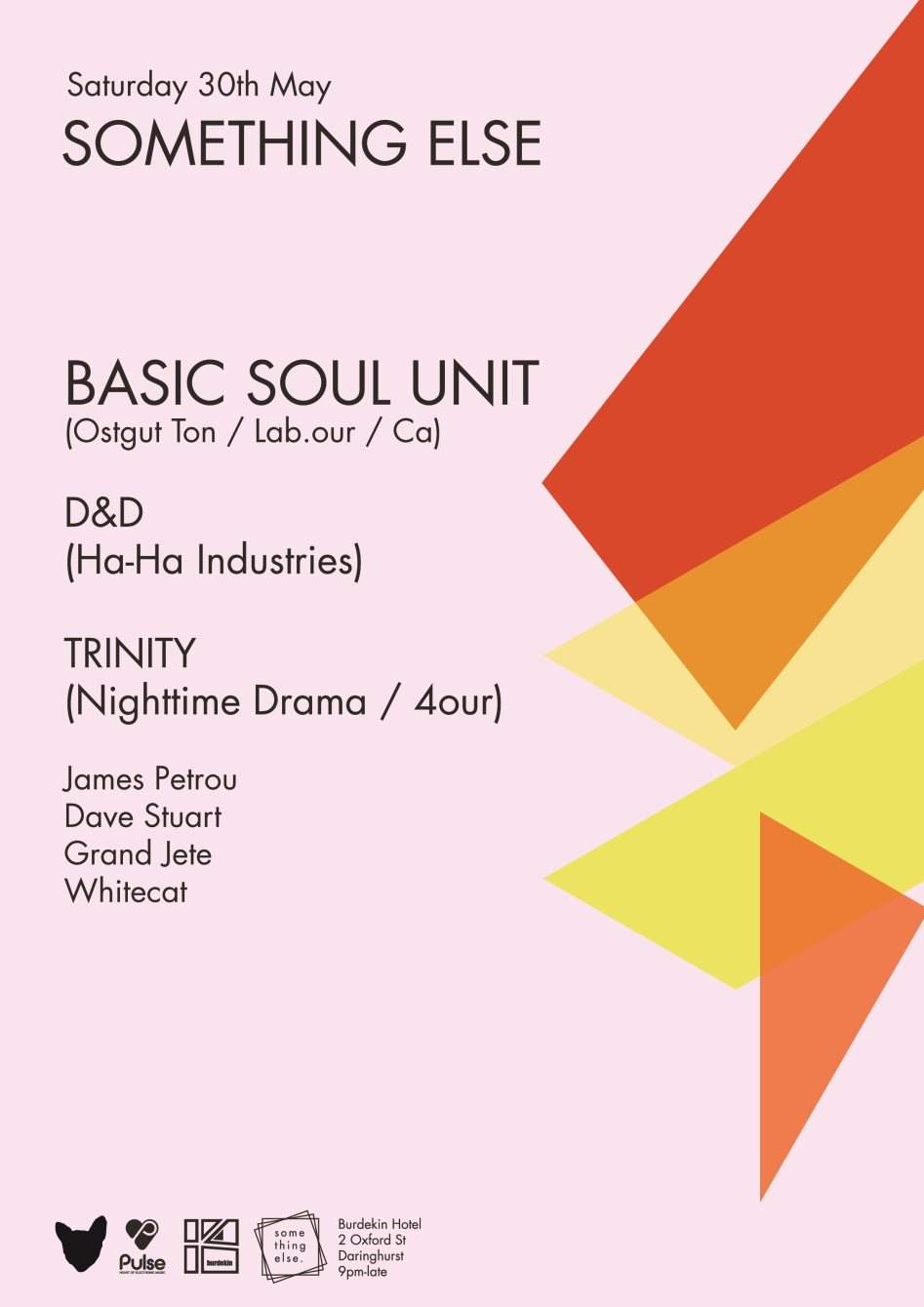 Something Else presents Basic Soul Unit, D&D and Trinity - Página frontal