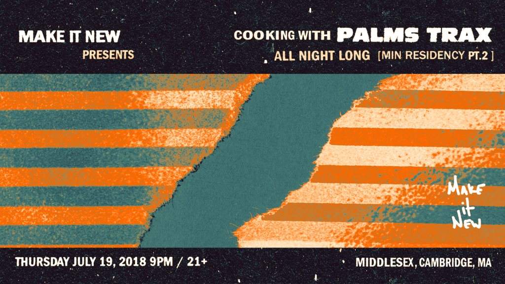 Make It New with Palms Trax [All Night Long] - Página frontal