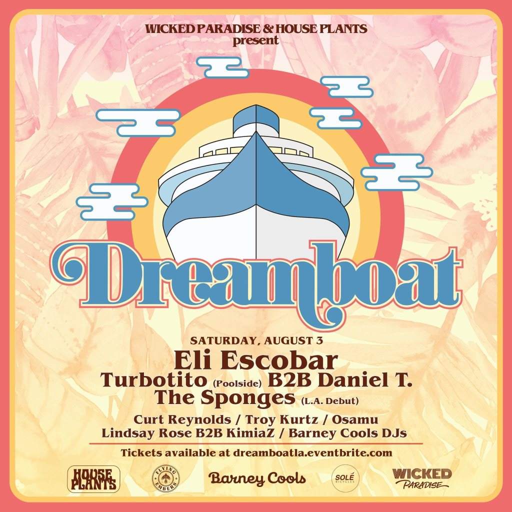 Dreamboat feat. Eli Escobar Boat Party - Página frontal