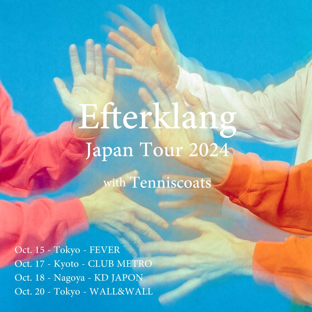 Efterklang Japan Tour 2024 with Tenniscoats at Club Metro, Kyoto