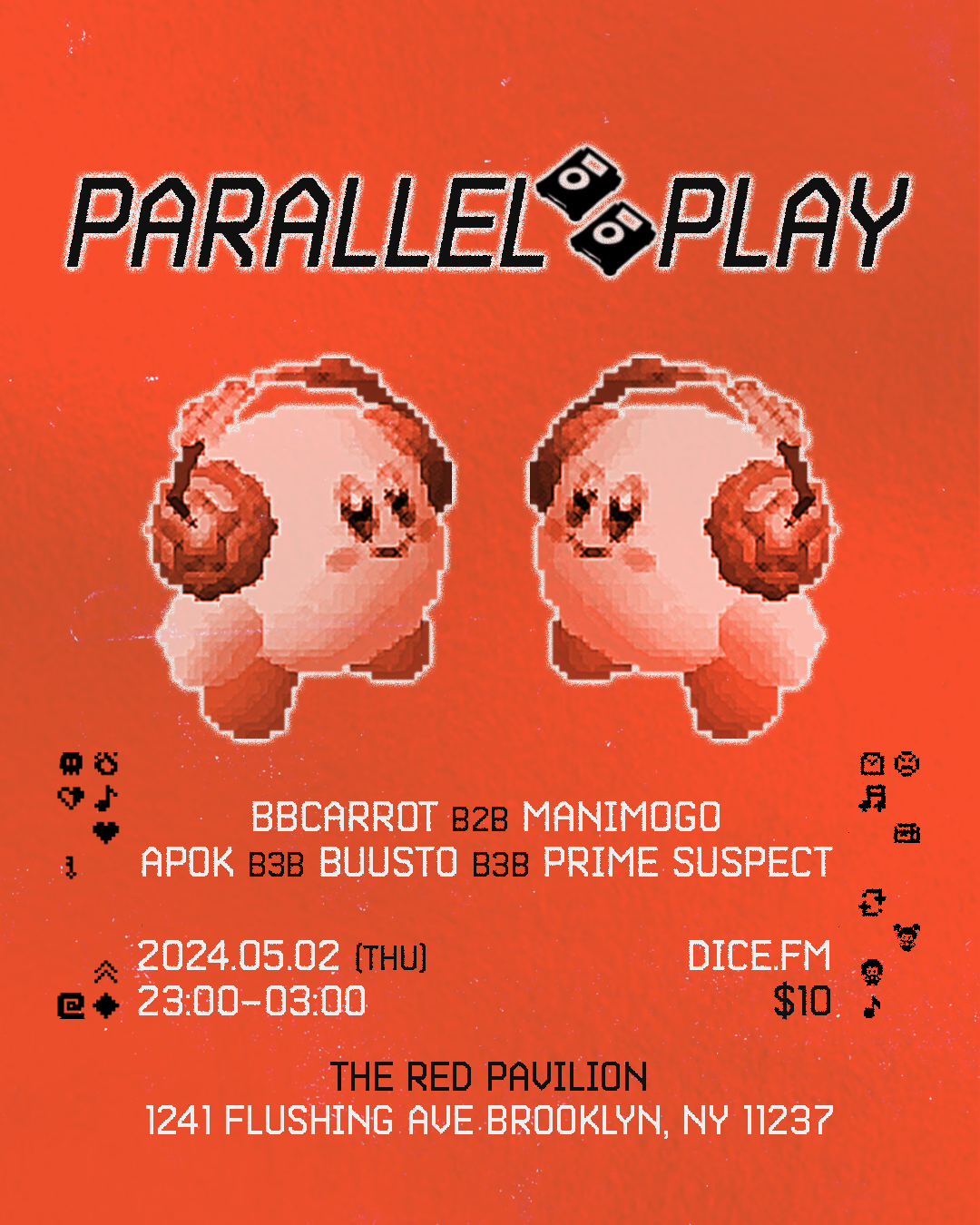 Parallel Play - フライヤー表