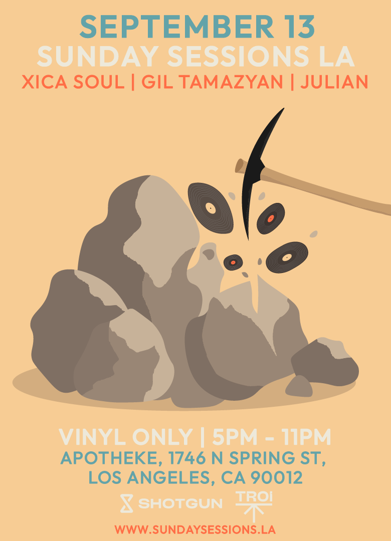 Sunday Sessions LA (Vinyl Only) Open Air at Apotheke, Los Angeles