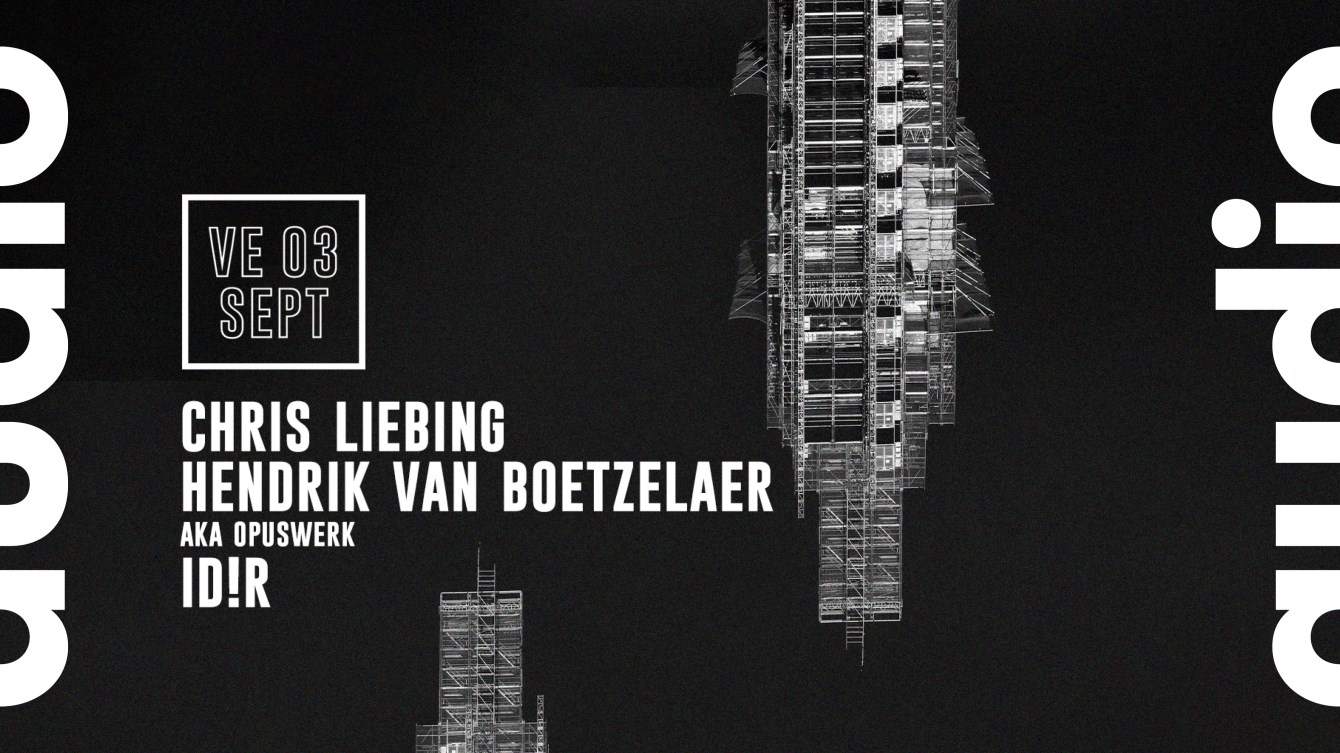 Chris Liebing - Hendrik van Boetzelaer - Id!r - フライヤー表